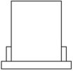 <strong>Which of the following is the symbol for an induced draft cross flow tower?</strong> A) B) C) D)