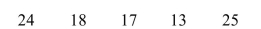 <strong>Find the median for the following data set: ) </strong> A)19.4 B)12 C)18 D)4.5
