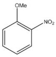 <strong>What is the IUPAC name of the following compound? </strong> A)o-nitroanisole B)m-nitroanisole C)p-nitroanisole D)2-nitroaniline