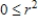 <strong>Which of the following indicates the range of possible values of the coefficient of determination, ? </strong> A) B) C) D) E)