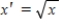A scatterplot showed a nonlinear relationship between y and an independent variable x. The x values were transformed using a square-root transformation, and a scatterplot of y versus was approximately linear. The least squares regression line summarizing the relationship between y and x' was . What is the predicted value of y when ? 