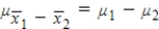 The mean of the sampling distribution of   is   , the standard deviation is   .