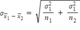 The mean of the sampling distribution of   is   , the standard deviation is   .