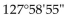 <strong>Convert the angle to a decimal in degrees. Round the answer to two decimal places. </strong> A) 128.04° B) 127.94° C) 127.99° D) 127.98°