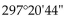 <strong>Convert the angle to a decimal in degrees. Round the answer to two decimal places. </strong> A) 297.35° B) 297.31° C) 297.41° D) 297.36°