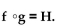 Find functions f and g so that f