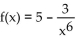 <strong>State whether the function is a polynomial function or not. If it is, give its degree. If it is not, tell why not. </strong> A) No; x is raised to the negative 6 power B) Yes; degree 6 C) Yes; degree D) Yes; degree -6