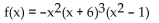 <strong>Determine the maximum number of turning points of f. </strong> A) 7 B) 2 C) 5 D) 6