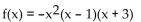 Analyze the graph of the given function f as follows: (a) Determine the end behavior: find the power function that the graph of f resembles for large values of | (b) Find the x- and y-intercepts of the graph. (c) Determine whether the graph crosses or touches the x-axis at each x-intercept. (d) Graph f using a graphing utility. (e) Use the graph to determine the local maxima and local minima, if any exist. Round turning points to two decimal places. (f) Use the information obtained in (a) - (e) to draw a complete graph of f by hand. Label all intercepts and turning points. (g) Find the domain of f. Use the graph to find the range of f. (h) Use the graph to determine where f is increasing and where f is decreasing.