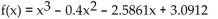 Analyze the graph of the given function f as follows: (a) Determine the end behavior: find the power function that the graph of f resembles for large values of | (b) Find the x- and y-intercepts of the graph. (c) Determine whether the graph crosses or touches the x-axis at each x-intercept. (d) Graph f using a graphing utility. (e) Use the graph to determine the local maxima and local minima, if any exist. Round turning points to two decimal places. (f) Use the information obtained in (a) - (e) to draw a complete graph of f by hand. Label all intercepts and turning points. (g) Find the domain of f. Use the graph to find the range of f. (h) Use the graph to determine where f is increasing and where f is decreasing.