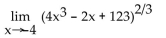 <strong>Find the limit algebraically. </strong> A) -125 B) -5 C) 125 D) 25