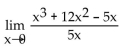 <strong>Find the limit algebraically. </strong> A) 0 B) -1 C) 5 D) Does not exist