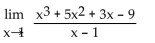 <strong>Find the limit algebraically. </strong> A) -16 B) 0 C) 16 D) does not exist