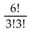 <strong>Evaluate the factorial expression. </strong> A) 10 B) 40 C) 20 D) 120