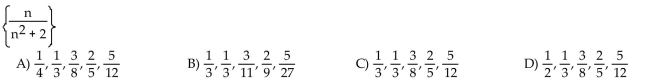 Write out the first five terms of the sequence.