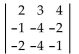 <strong>Find the value of the determinant. </strong> A) 15 B) -15 C) 87 D) -39