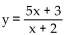<strong>Determine whether the equation defines y as a function of x. </strong> A) function B) not a function
