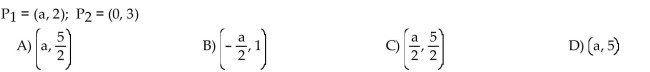 Find the midpoint of the line segment joining the points    <div style=padding-top: 35px> 