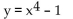 <strong>List the intercepts for the graph of the equation.  </strong> A) (0, 1), (-1, 0), (1, 0) B) (0, -1) C) (0, 1) D) (0, -1), (-1, 0), (1, 0) <div style=padding-top: 35px> 