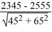 <strong>Suppose you wanted to determine if you should reject the null hypothesis that running a playing fast tempo (as opposed to slow) music in your store decreases sales by $100 on average. On 65 randomly selected days with fast tempo music on the average store sales is $2,345 with a sample standard deviation of 45, while on 75 randomly selected days with slow tempo music on the average store sales is $2,555, with a sample standard deviation of 65. What would be the proper t-stat for this hypothesis test?</strong> A) B) C) D)