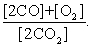 <strong>The equilibrium expression of the following reaction is represented by: 2 CO<sub>2</sub> (g) <font face=symbol></font> 2 CO (g) + O<sub>2</sub> (g)</strong> A) B) C) D)
