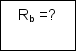 <strong>For the overall reliability of the following system to be 0.975 or greater,the reliability of the backup component,R<sub>b,</sub> must be </strong> A)at least 1.00. B)at least 0.896. C)at least 0.736. D)at least 0.534.