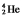 <strong>Which one of the following is an incorrect representation of the indicated particle or nucleus?</strong> A) positron: B) neutron: C) helium-3: D) alpha particle: E) proton: