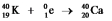 <strong>Which one of the following equations correctly represents positron decay of ?</strong> A) B) C) D) E)