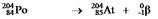 <strong>Which one of the following equations correctly represents electron capture by the nucleus?</strong> A) B) C) D) E)