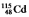 <strong>Select the nuclide that completes the following nuclear reaction: </strong> A) B) C) D) E)