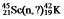 <strong>Identify the missing species in the following nuclear transmutation: </strong> A) 2 B) 3 C) D) E)