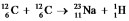 <strong>It is believed that two carbon-12 nuclei can react in the core of a supergiant star to form sodium-23 and hydrogen-1. Calculate the energy released from this reaction for each mole of hydrogen formed. The masses of carbon-12, sodium-23, and hydrogen-1 are 12.0000 amu, 22.989767 amu, and 1.007825, respectively. </strong> A) 2.16*10<sup>14</sup> kJ B) 2.16 * 10<sup>11</sup> kJ C) 2.16 * 10<sup>8</sup> kJ D) 2.16 * 10<sup>5</sup> kJ E) None of these choices is correct.