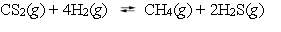 The reaction system is at equilibrium. Which of the following statements describes the behavior of the system if the partial pressure of hydrogen is doubled?