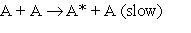 <strong>Consider the general gas-phase reaction of a molecular substance, A: 1.   At very low pressures many such reactions occur by the following mechanism: 2.   3.   (A* represents a molecule with sufficient energy to overcome the activation energy barrier.)</strong> A) Which of the three reactions above is/are elementary? B) Where appropriate, identify the molecularity of the reactions. C) Show that the proposed mechanism is consistent with reaction 1, the observed reaction. D) Given the mechanism above, suggest a likely rate law for reaction (1). <div style=padding-top: 35px> 