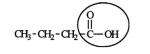 <strong>The compound shown below is responsible for the odor in rancid butter. Identify the functional group circled. </strong> A) aldehyde B) ketone C) alcohol D) carboxylic acid E) carbonyl