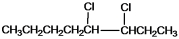 <strong>Identify the products of the reaction of 3-octene with chlorine. </strong> A) B) C) D) E)