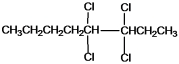 <strong>Identify the products of the reaction of 3-octene with chlorine. </strong> A) B) C) D) E)