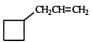 <strong>Identify the organic product when 3-cylcobutyl-1-propanol reacts with excess potassium dichromate in sulfuric acid. </strong> A) B) C) D) E) None of these choices is the organic product of the reaction.