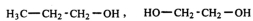 <strong>Which of the following pairs of substances is arranged so that the one with higher viscosity is listed first?</strong> A) B) C) D) E) None of these choices is correct.