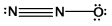What is the molecular shape of N<sub>2</sub>O as predicted by the VSEPR theory?