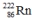 Which one of the following equations correctly represents alpha decay of ?
