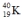 Which one of the following equations correctly represents positron decay of ?