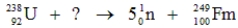 <strong>Identify the missing species in the following nuclear transmutation. </strong> A) B) C) D) E)