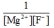 <strong>Write the ion product expression for magnesium fluoride, MgF<sub>2</sub>.</strong> A) B) C) D) E)