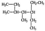 <strong>Select the correct name for the following compound. </strong> A) 1,1,3-triethyl-2-methylbutane B) 1,1-diethyl-2,3-dimethylpentane C) 2,4-diethyl-3-methylhexane D) 3-ethyl-4,5-dimethylheptane E) None of these choices are correct.