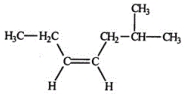 <strong>Select the correct name for the following compound. </strong> A) cis-2-methyl-4-heptene B) trans-2-methyl-4-heptene C) cis-6-methyl-3-heptene D) trans-6-methyl-3-heptene E) cis-2-methyl-3-heptene