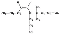 <strong>Select the correct name for the following compound. </strong> A) cis-2-methyl-2,3-dipropyl-4-octene B) cis-7-methyl-6,7-dipropyl-4-octene C) cis-4,4-dimethyl-5-propyl-6-decene D) trans-7,7-dimethyl-6-propyl-4-decene E) cis-7,7-dimethyl-6-propyl-4-decene