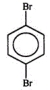 <strong>Select the correct name for the following compound. </strong> A) ortho-dibromobenzene B) meta-dibromobenzene C) para-dibromobenzene D) 1,4-dibromocyclohexene E) 1,4-dibromocyclohexane