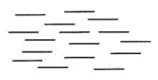 What word best describes the type of liquid crystal represented below?