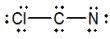 <strong>Select the best Lewis structure for ClCN.</strong> A) B) C) D) E)